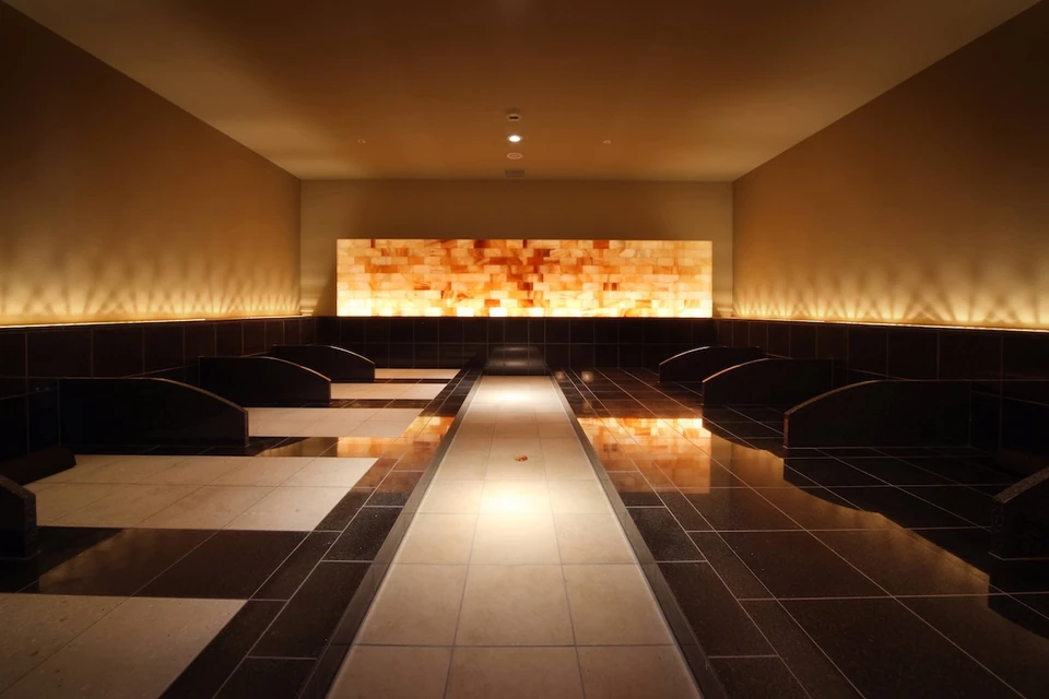 【庭がSPA】岩塩岩盤浴